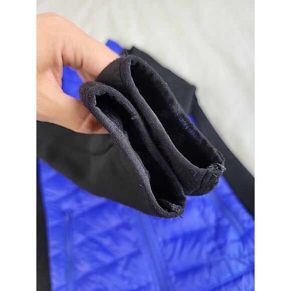 Calvin Klein Performance Puffer Jacket Womens M Purple 90% Down Full Zip Pockets - Picture 6 of 14